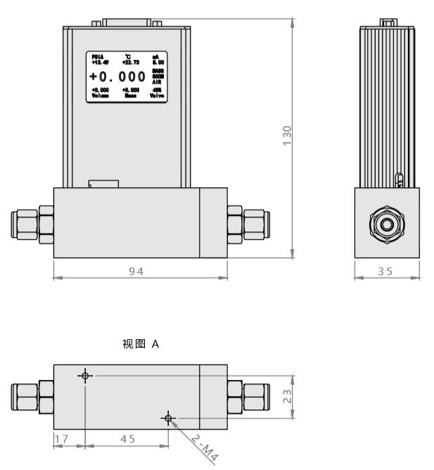 ACU10FD-MM質量流量計