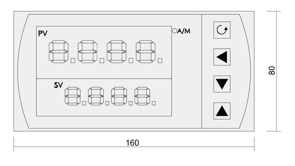 ACU10FD-XS流量顯示控制儀
