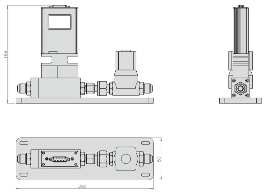 高溫型質量流量計/控制器